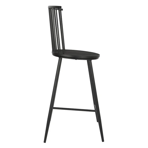 Osp Home Furnishings Bryce 26x22 Counter Stool, Black