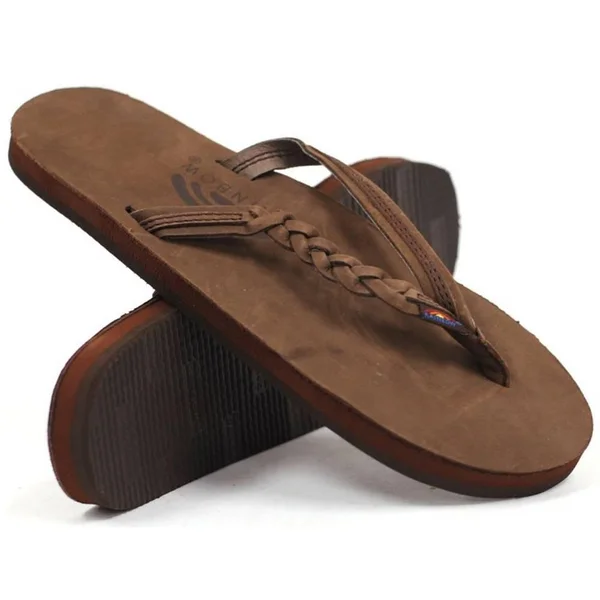 Rainbow Sandals Flirty Braidy Sandals Mocha - XL