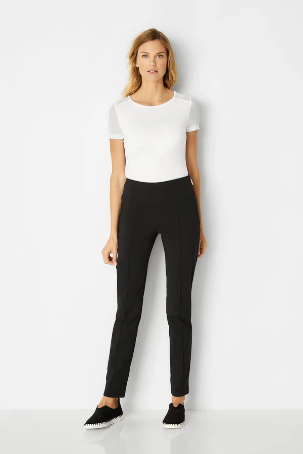 Sonia Curvy Hi Rise Pants Black - S