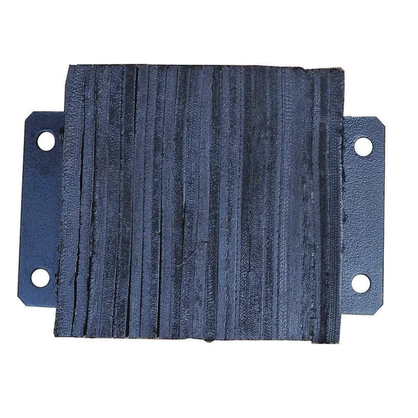 Dock Bumper - 10x6x16 In, rubber Zoro Select 26W580
