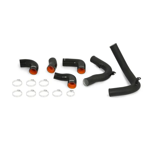 Mishimoto MMICP-MK7-15KWBK 2015+ Volkswagen MK7 GTI - Golf R Intercooler Pipe Kit Wrinkle Black