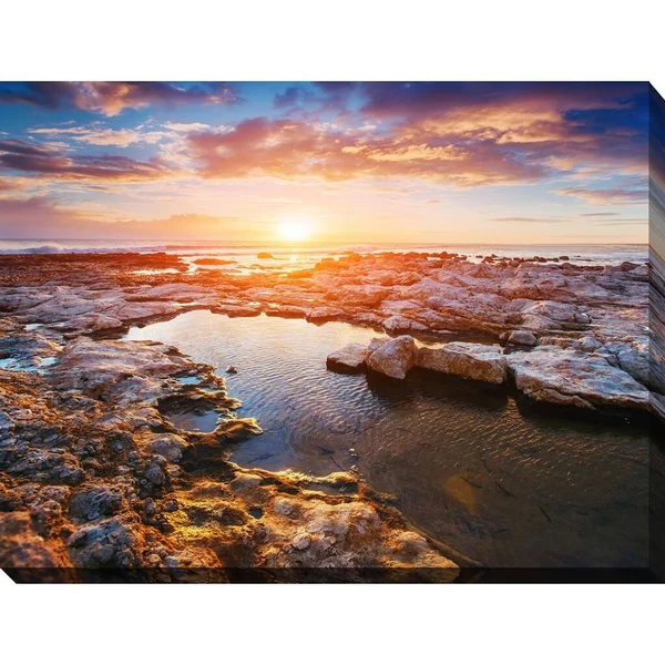 Picture Perfect International Trapany. Sicily - Italy, Europe Giclee Print Canvas Wall Art, 36 Inches x 48 Inches x 1.5 Inches