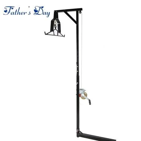 Hitch Hoist -Mounted Big Game Hunting Deer Hoist with Winch Lift Gambrel 500lb Capacity