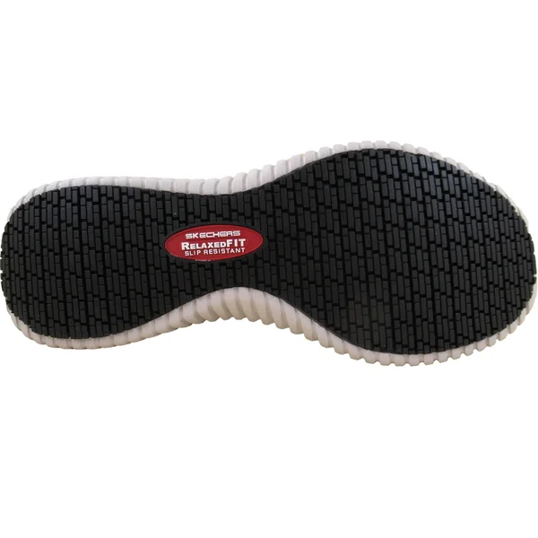 Skechers Men's Work Relaxed Fit Cessnock Slip Resistant Shoe - Charcoal