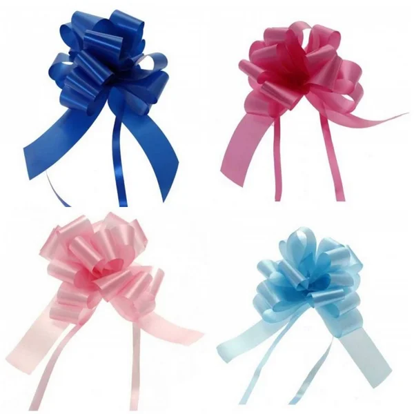 Apac 1.2in Pull Bows - Size: One size, Silver
