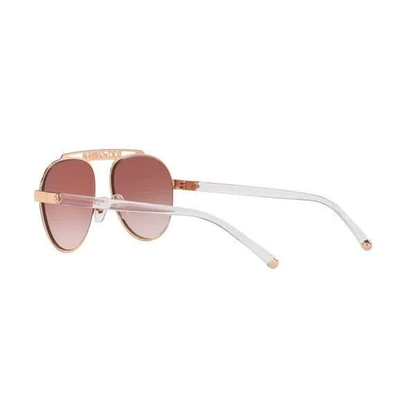 Dolce & Gabbana Sunglasses DG2235 12986F Pink Gold 57 mm