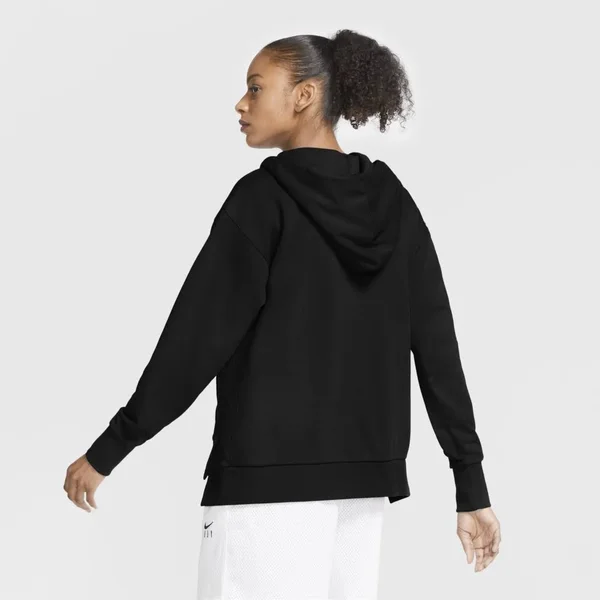 Nike Swoosh Fly Standard Issue Women's Basketball Pullover Hoodie in Black, Size: 3XL, CU3479-010