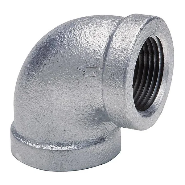 Anvil 0311002000 2-1/2x22 FNPT Galvanized 90 Degree Elbow
