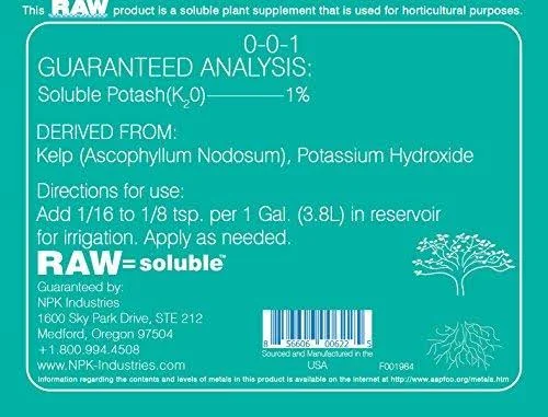 Raw Kelp 25 lb (1/Cs)