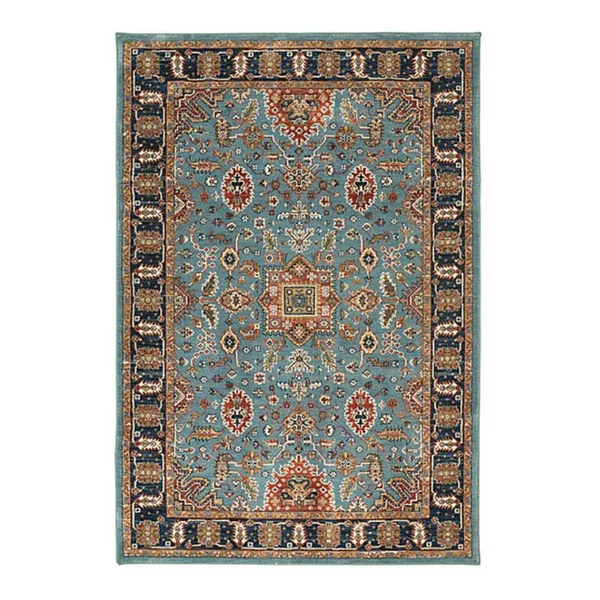 Karastan Spice Market Deir Aquamarine 8& x 11& Area Rug