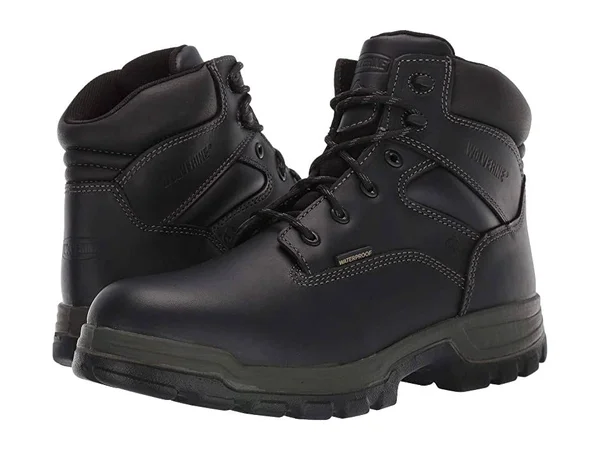 Wolverine Stratus Waterproof 6 Soft Toe Boot Men's Work Boots Black : 10.5 D - Medium