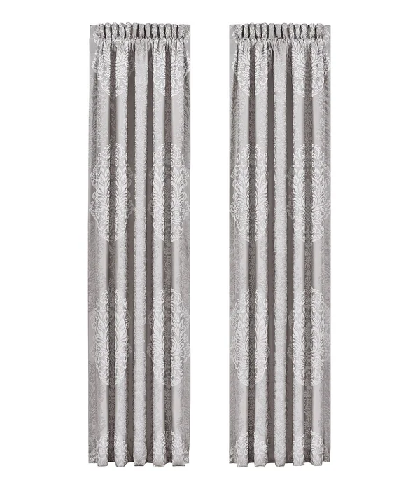 J Queen New York Silver La Scala Waterfall Valance