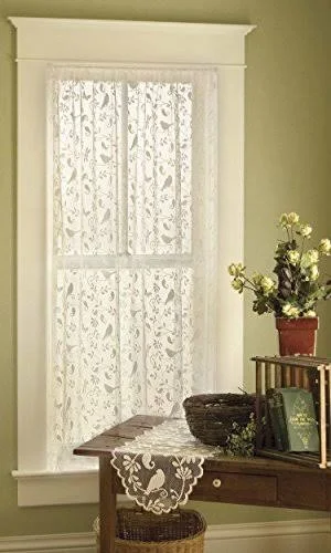 Heritage Lace Bristol Garden Panel White - 63 inch