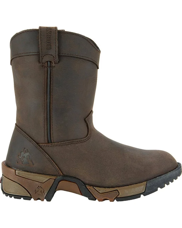 Rocky Boys Aztec Pull-On Boot 3638 - Brown