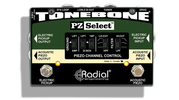 Radial PZ-Select Piezo and Magnetic Pickup Selector - di