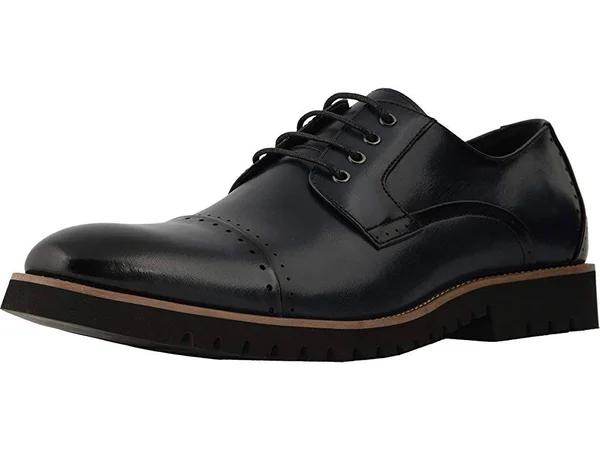 Men's Stacy Adams Barcliff Cap Toe Oxford, Size: 7, Blue