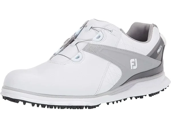 FootJoy Mens Pro/SL Boa Golf Shoes, Men's, Size: 12, White