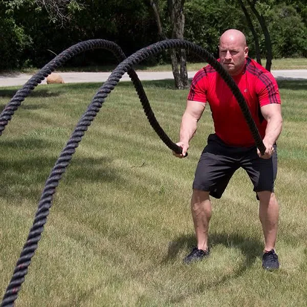 Body Solid 1.5x22 Diameter 50 ft Fitness Training Rope