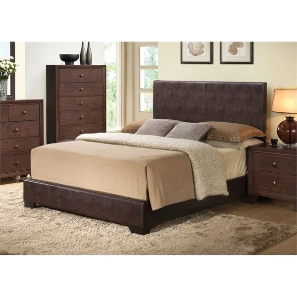 Bowery Hill King Panel Bed in Brown - BH-1568452