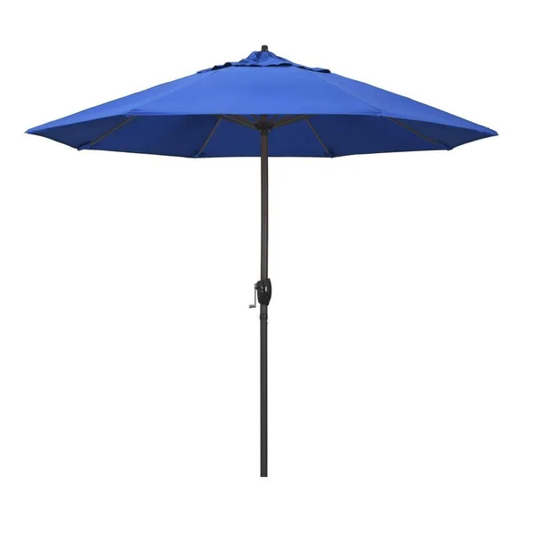 California Umbrella-194061157695-9' Market Umbrella F03 - Royal Blue