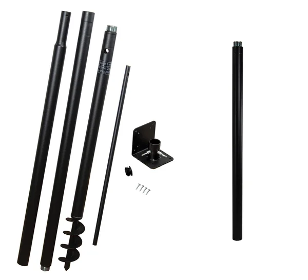 Squirrel Stopper Universal Mounting Pole Kit - Great for Post-Mounted Bird Houses and Bird Feeders, Heavy Duty Pole with Threade
