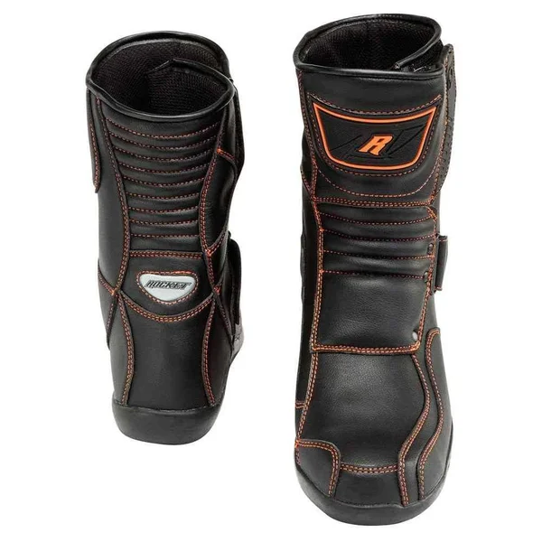 Joe Rocket Mercury Boots (Black/Orange 12)