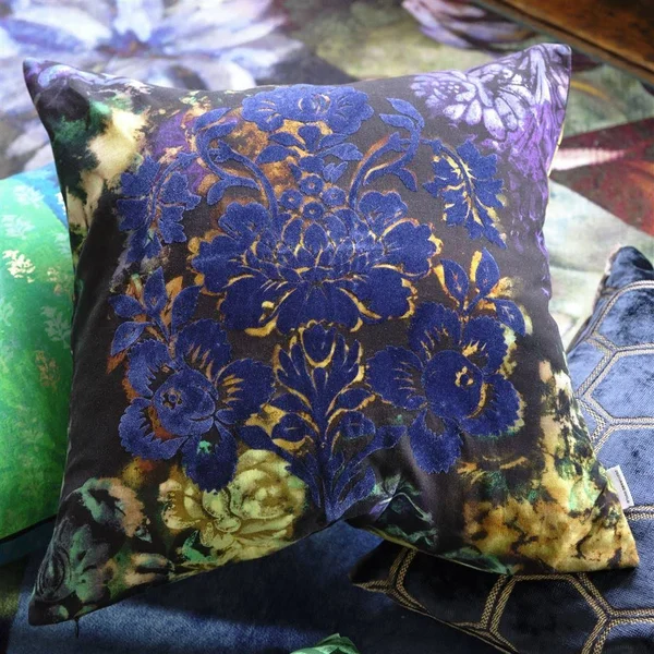Designers Guild Tarbana Midnight Decorative Pillow 20x22 x 20x22