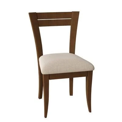 Tylor Ladder Back Side Chair Corrigan Studio Frame Color: Aurora, Upholstery Color: Mojito