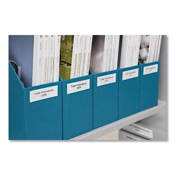 Dymo D1 Durable Labels - 0.5x22 x 23 ft, White, 6/Pack