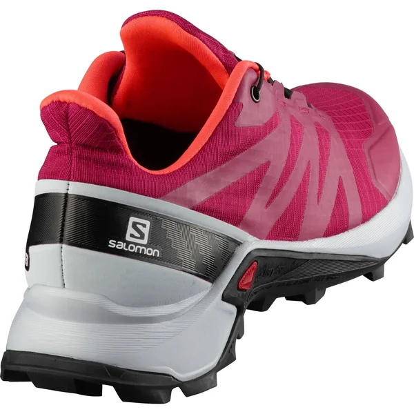 Salomon Women's Supercross Trail Shoes India Ink - White, Black 7.5