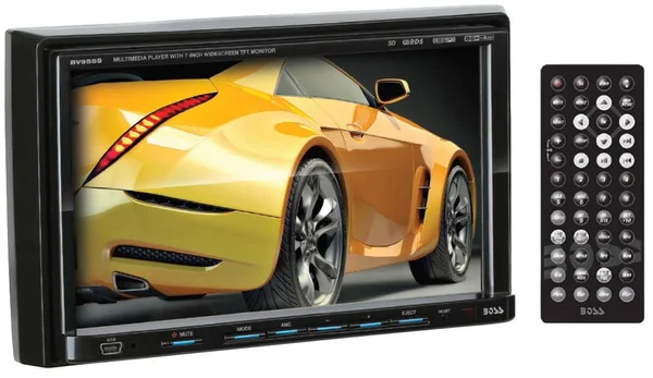 Boss BV9571BI 2-din Car Audio Monitor Receiver W. Bluetooth/DVD/MP3 Am/fm Radio