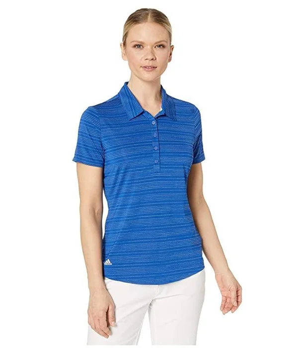 Adidas Women's Microdot Polo Size XS, Black/White