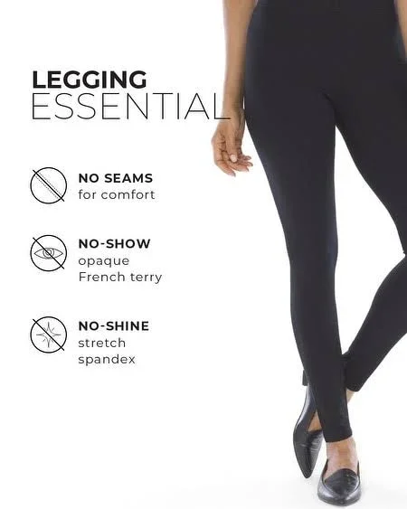 Soma Essential Leggings - Heather Quartz, 27x22 Inseam Regular
