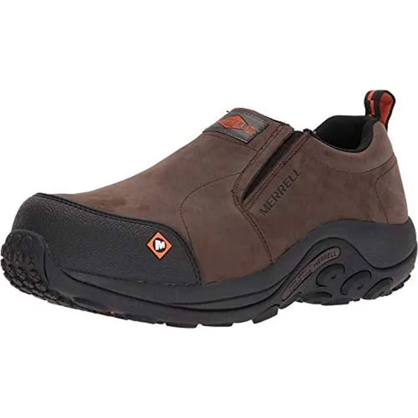 Merrell Men's Jungle Moc Comp Toe Work Shoe - Size: 7, Espresso