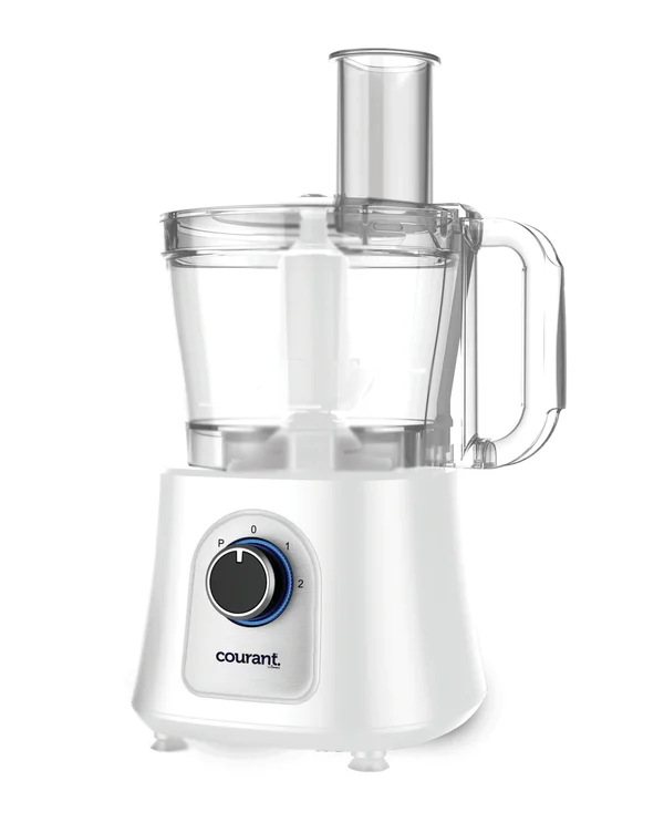 Courant 12 Cup Food Processor (White)