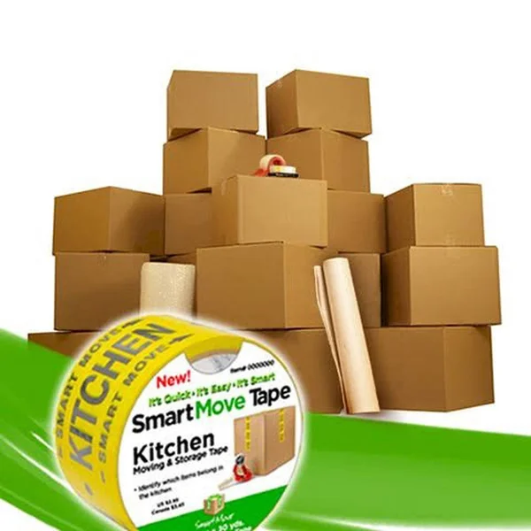 Uboxes 4 Room Basic Kit 55 Moving Boxes & Packing Materials