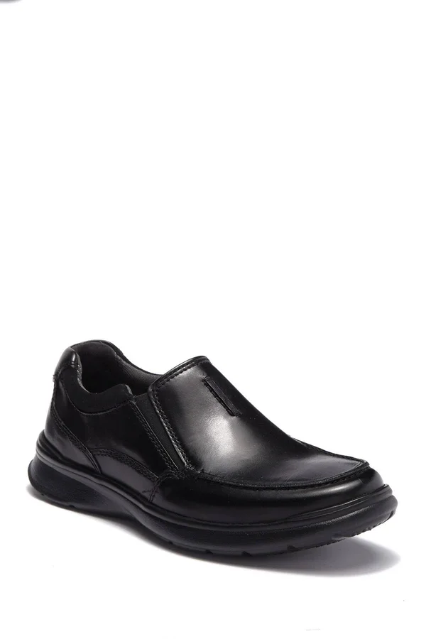 Clarks Men's Cotrell Free, Black Oily Leather Size: 14 M