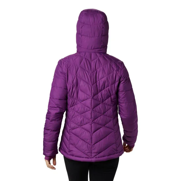 Columbia Women's Heavenly Hooded Jacket (M Plum)