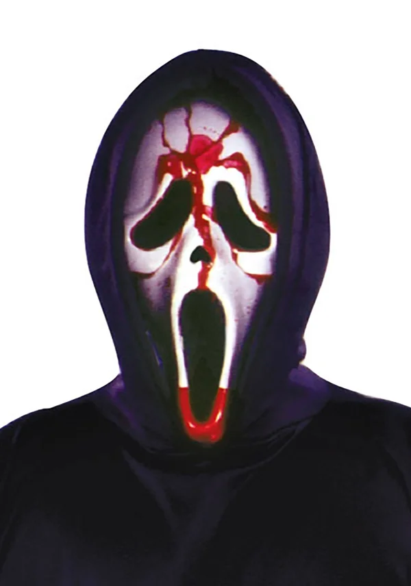 Adult Bleeding Ghost Face Costume