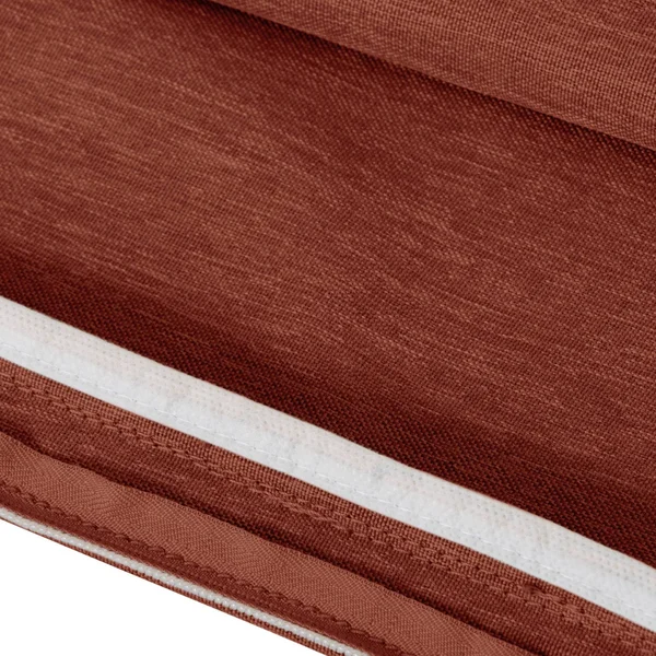 80x22 x 26x22 x 3x22 Montlake Water-Resistant Patio Chaise Lounge Cushion Slip Cover Heather Henna Red - Classic Accessories