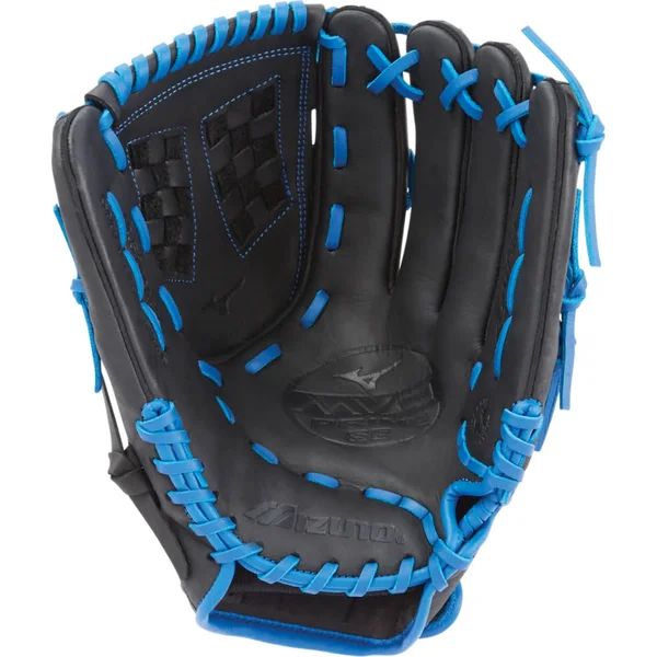 Mizuno MVP Prime SE 12.5x22 Fastpitch Softball Glove: Gmvp1250psef6 Black - Red
