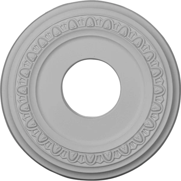 12 1/4x22OD x 4x22ID x 1 1/8x22P Jackson Ceiling Medallion (Brass)