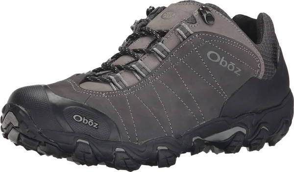 Oboz Bridger Low B-Dry Men's Dark Shadow - 9.5, Wide