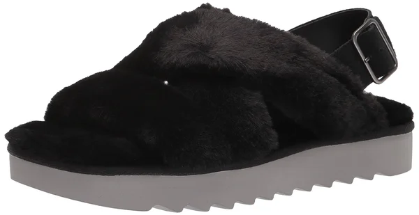 Koolaburra by Ugg Fuzz-ee Women's Shoes Black : 9 M