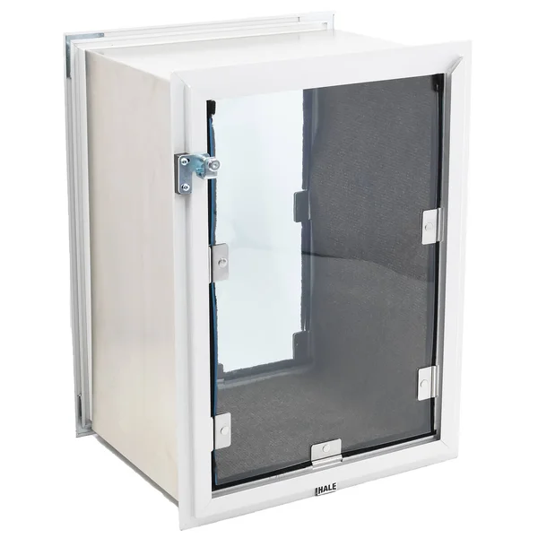 Hale Pet Door for Walls - Extra Large Plus White Single Flap