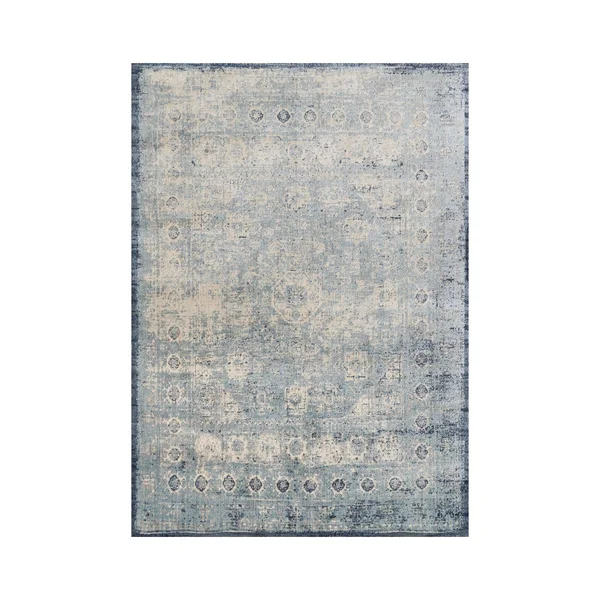 Loloi Anastasia AF-14 2&7x22 x 10& Light Blue - Ivory Rug