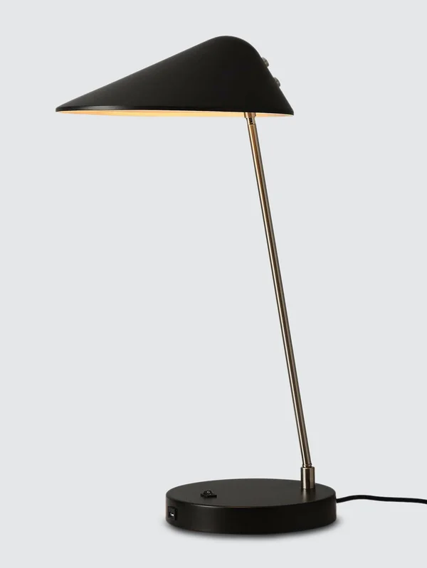 Ibis Table Lamp - Satin Nickel