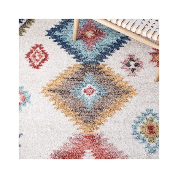 Safavieh Calista Rug Collection CAL142A - Ivory, Blue - 9' x 12'