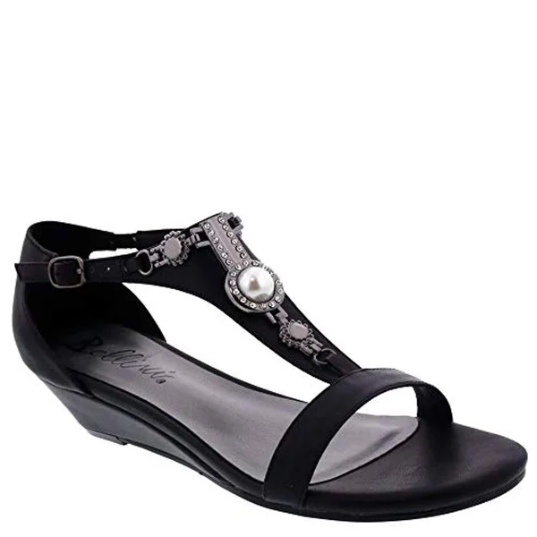 Bellini Lynn Women's Sandal - Black Size 12