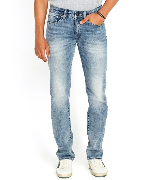 Buffalo David Bitton Straight Six in Indigo Men's Jeans Indigo : 32 30